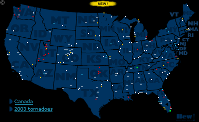 interactive tornado chasing